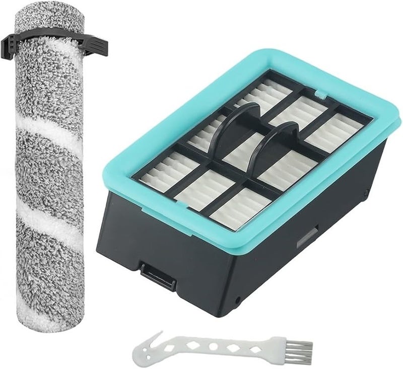 Main Roller Brush Replacement Washable Reusable Filter Size C For 4157 4111A 4109 4088 Floor Scrubber - Image 1