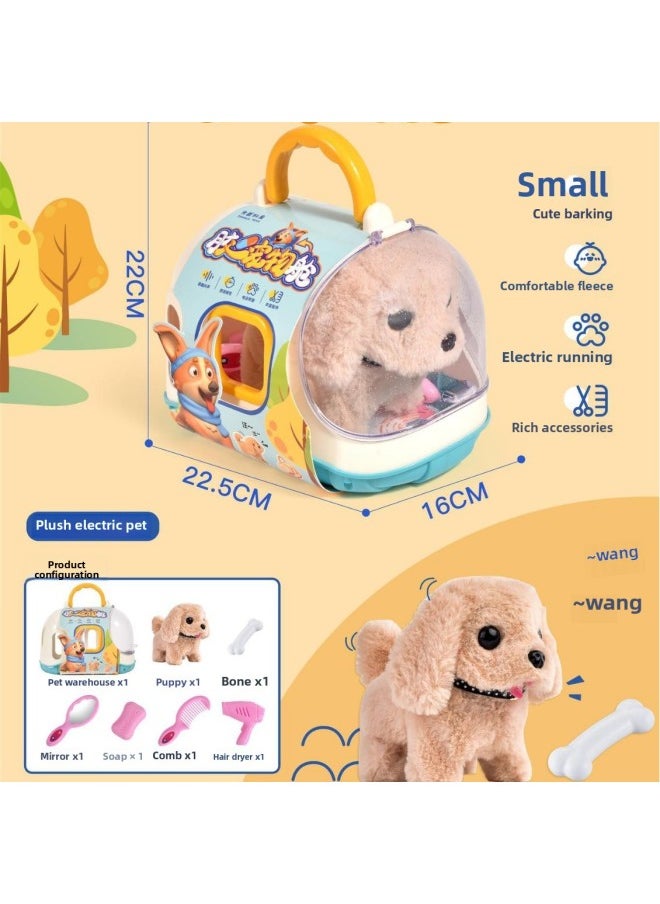 Cute Pet Bunny Dog Cat Plush Children's Toy 041 Parent-child Interactive Portable Pet Space Box Electric Sound-Color:053-Specifications:A Single Item Must Be Shipped In Multiple Of 32 Sets.  - Image 5
