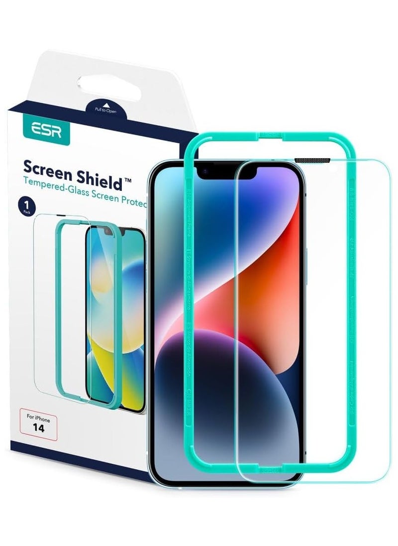ESR - ESR iPhone 14/13  Tempered-Glass Screen Protector - 1 Pack - Image 1
