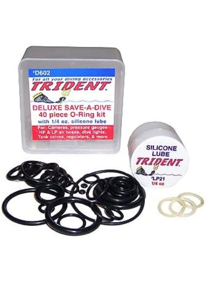 Trident Deluxe Save-A-Dive 40-Piece O-Ring Kit