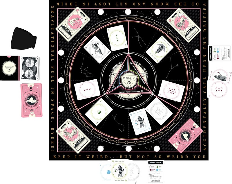 Goliath Morbid The Lunar Dial Game  Alter The Phases of The Moon Strategy Game Based on True Crime Podcast Morbid 24 Players Age 14 and Up - Image 2