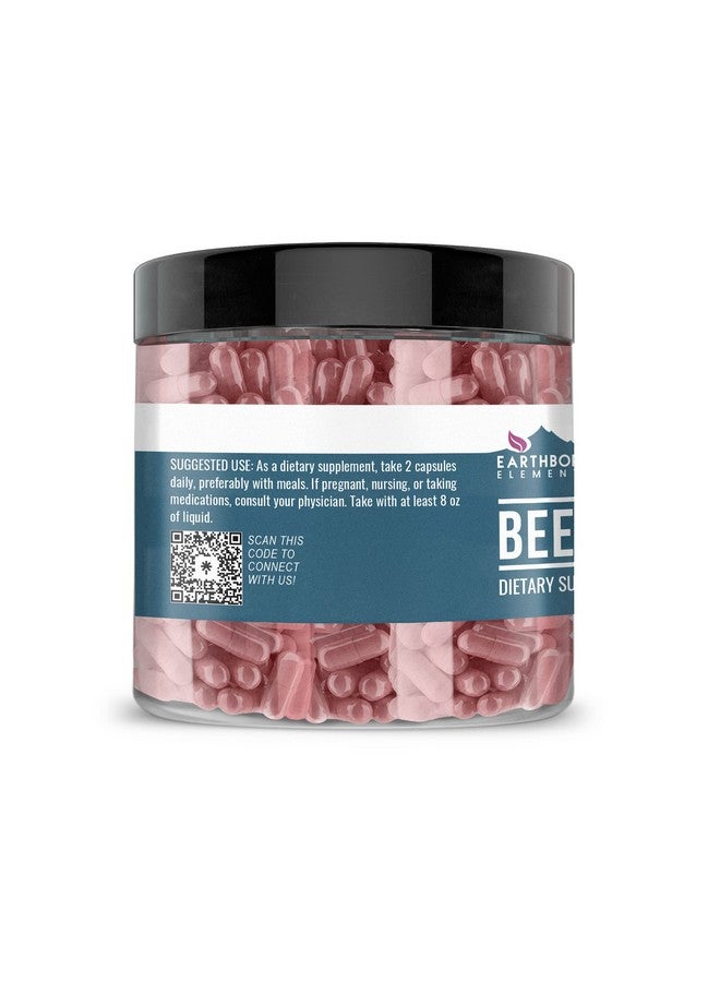 Earthborn Elements Beet Root 200 Capsules, Pure & Undiluted, No Additives - Image 2
