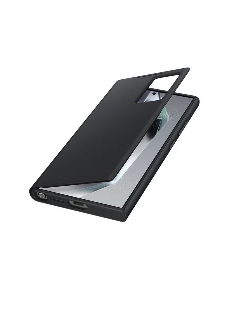 Galaxy S24 Ultra Smart View Wallet Case Black - Image 4