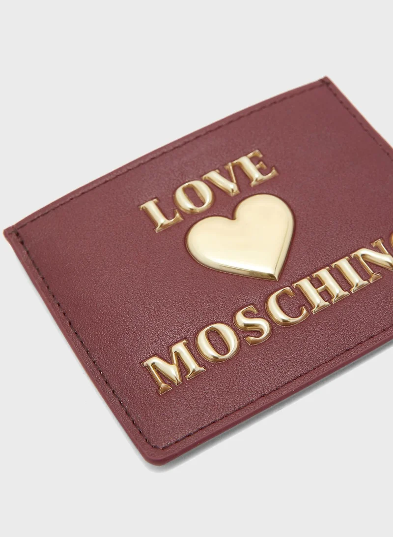 Love Moschino Bifold Logo Detail Purse