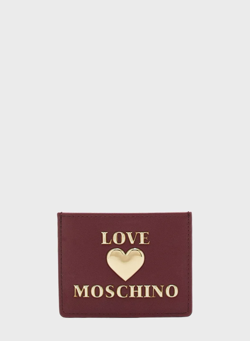 Love Moschino Bifold Logo Detail Purse