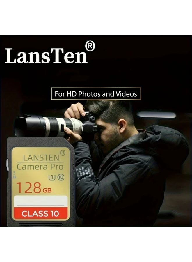LansTen بطاقة ذاكرة عالية السرعة سعة 16GB فئة 10 للكاميرات الذكية وتصوير الفيديو بدقة 4K - Image 4