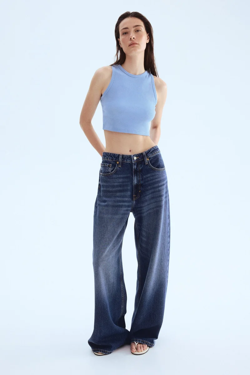 H&M Cropped vest top