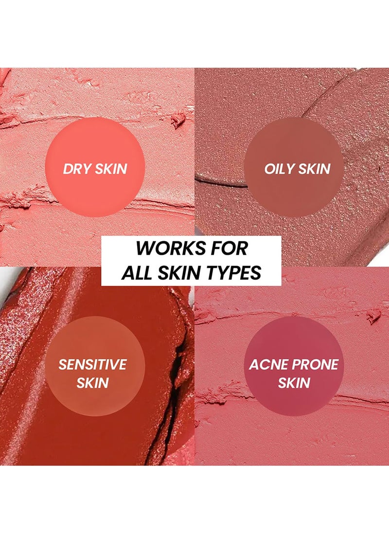 Insight - Lip and Cheek Tint | Strawberry Summer | Enriched With Vitamin E | Matte|Multipurpose|Lightweight Formula |100% Paraben Free| Long Lasting, B07-05 - Image 1