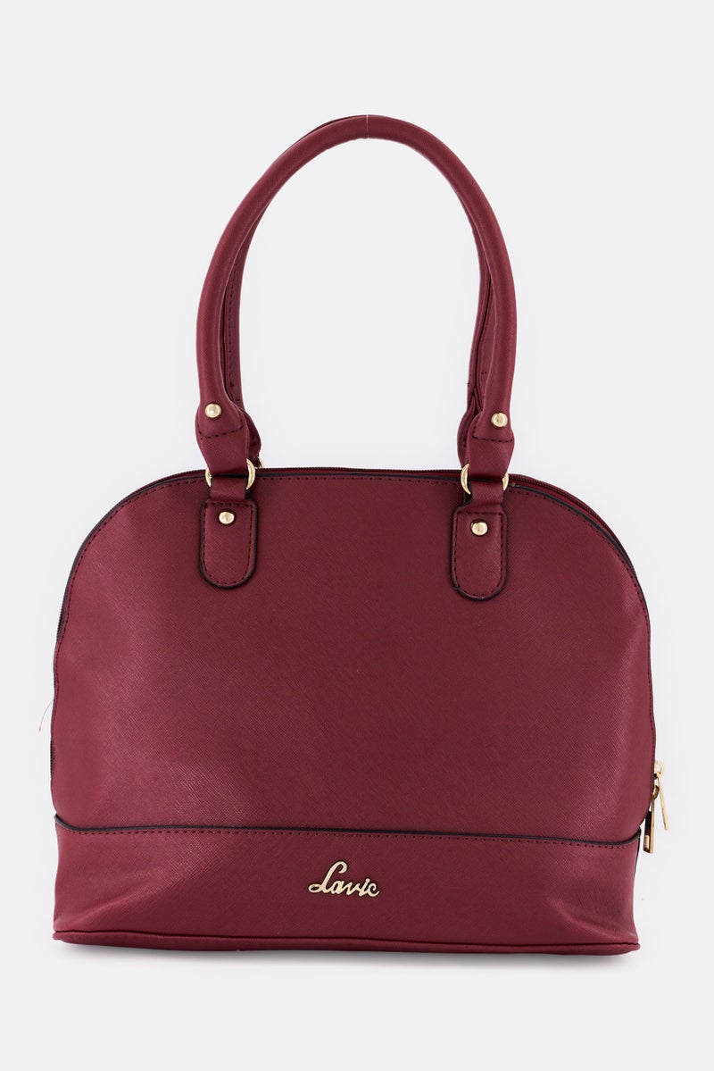 Lavie حقيبة يد بشعار العلامة التجارية للنساء، مارون - Image 1