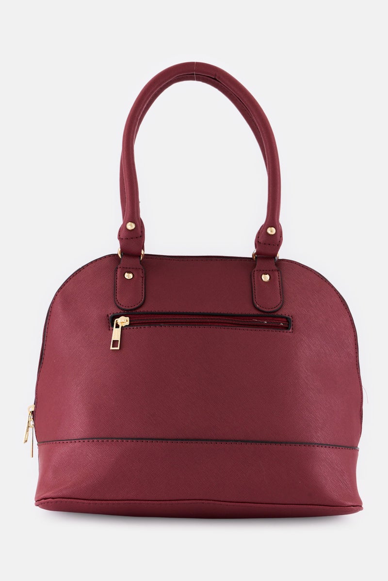 Lavie حقيبة يد بشعار العلامة التجارية للنساء، مارون - Image 2