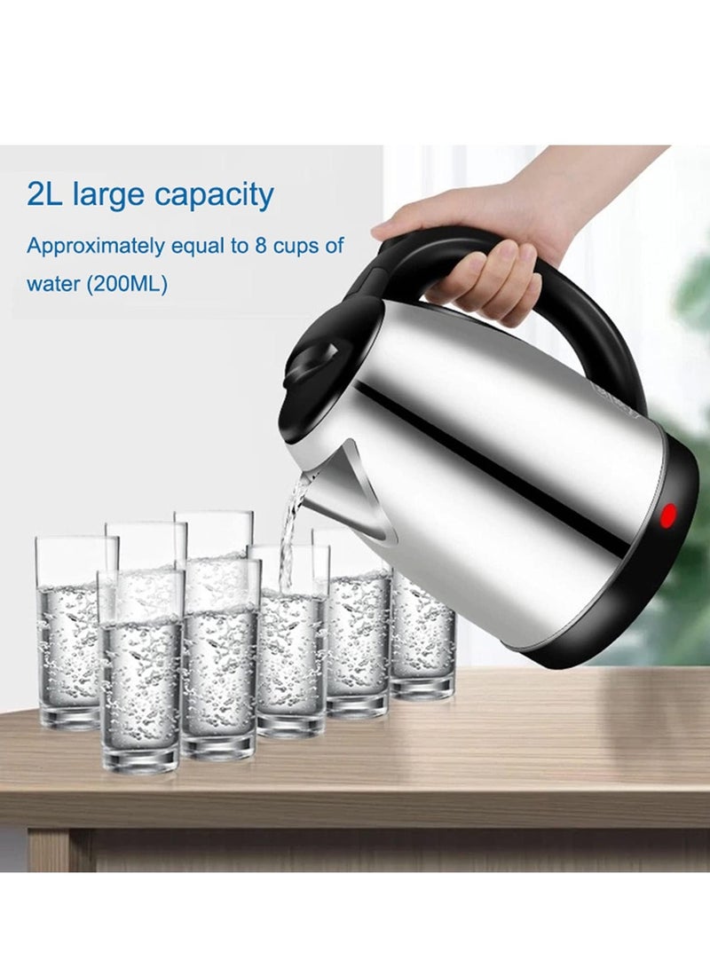 دينكس غلاية كهربائية 1500 واط، سعة 1.8 لتر، سريعة الغليان، قاعدة دوارة 360 درجة، مثالية لغلي الماء والشاي، حماية من الحرارة الزائدة والغليان الجاف، للاستخدام المنزلي والمكتبي، DX1774 - Image 3