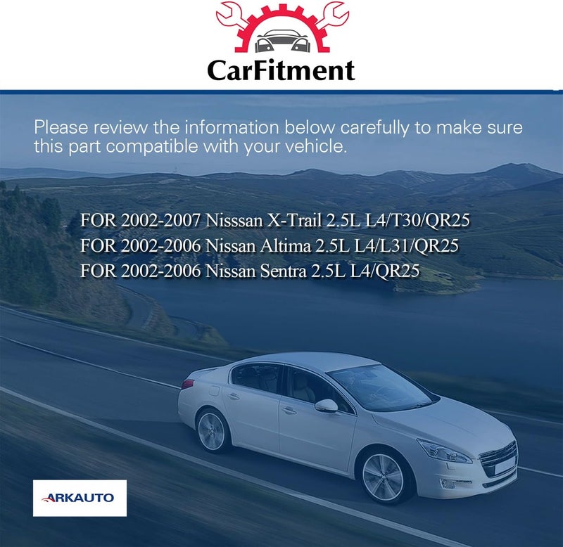 ARKAUTO طقم حزمة ملف الإشعال ARKAUTO للأداء مكون من 4 قطع لسيارات نيسان X-Trail، ألتيما، سنترا 2.5L L4 - Image 5