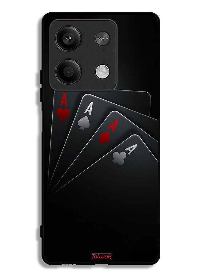 Tolwak Xiaomi Redmi Note 13 Protective Case Cover Cards A - Image 1