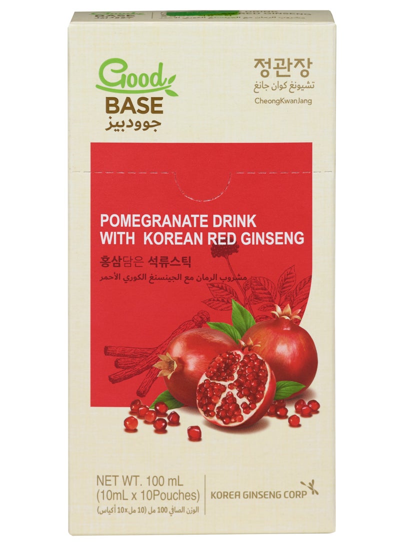 تشونغ كوان جانغ جينسنغ أحمر كوري ١٠٠٪ بنكهة الرمان الغنية | يعزز صحة القلب ويعزز المناعة | يساعد على مكافحة الشيخوخة، غني بمضادات الأكسدة | ٣ علب | ١٠ أكياس في العلبة - Image 3