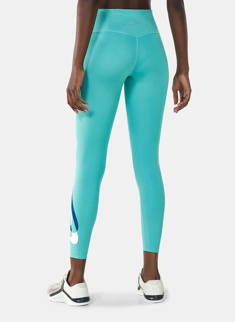 Nike Women's Dri-FIT Swoosh Running 7/8-Length Leggings