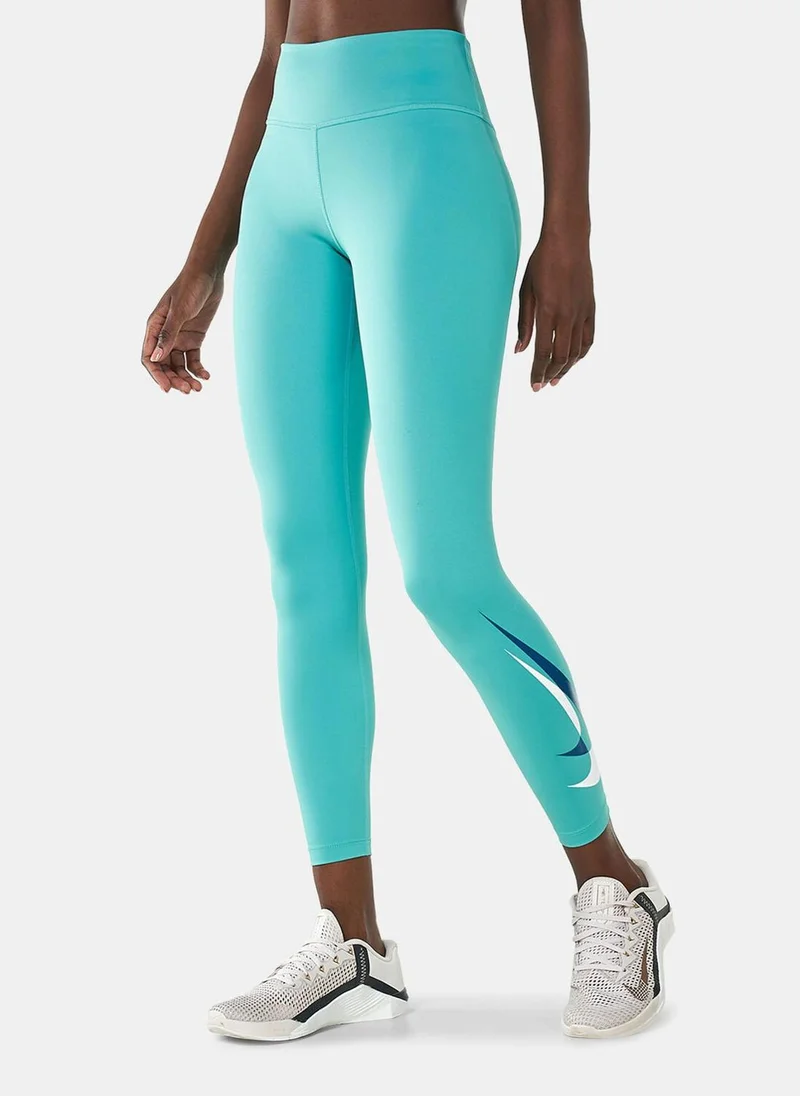 Nike Women's Dri-FIT Swoosh Running 7/8-Length Leggings