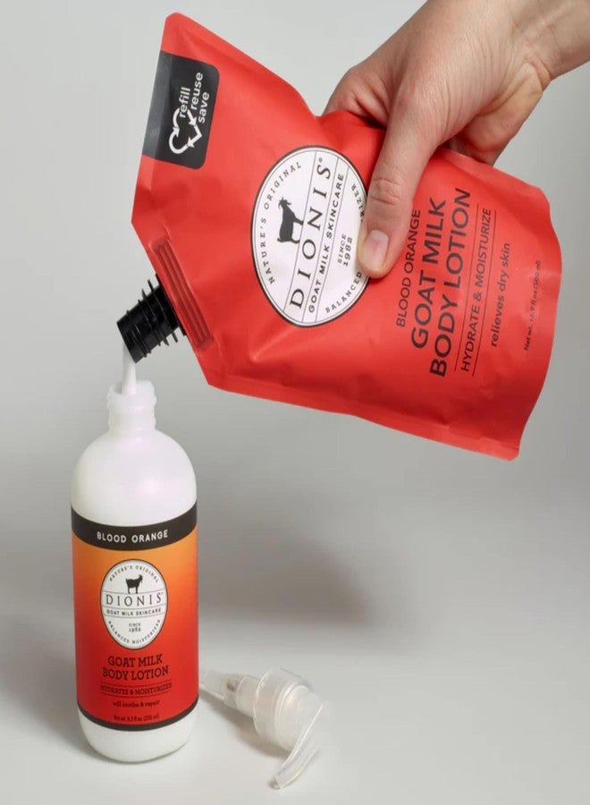 Dionis Goat Milk Blood Orange Body Lotion Refill Pouch 16.9 oz (Pack of 1) - Image 3