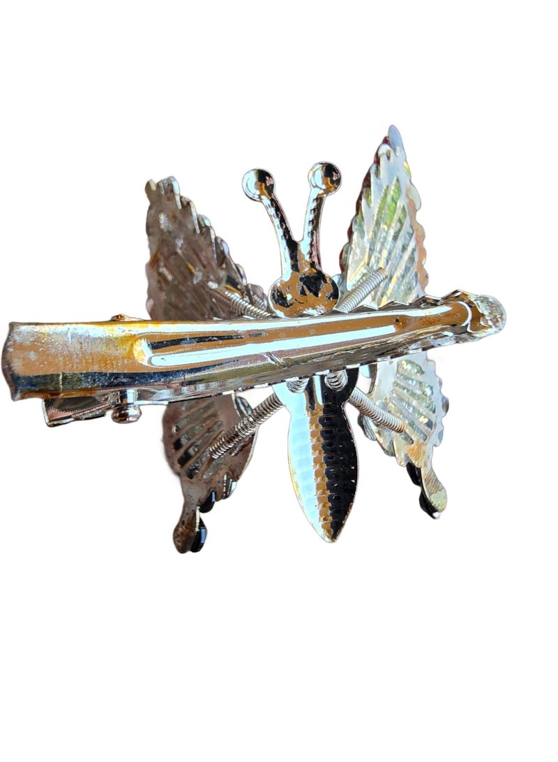 الزعابية مشبك شعر على شكل فراشة بعلم الإمارات العربية المتحدة - Image 2