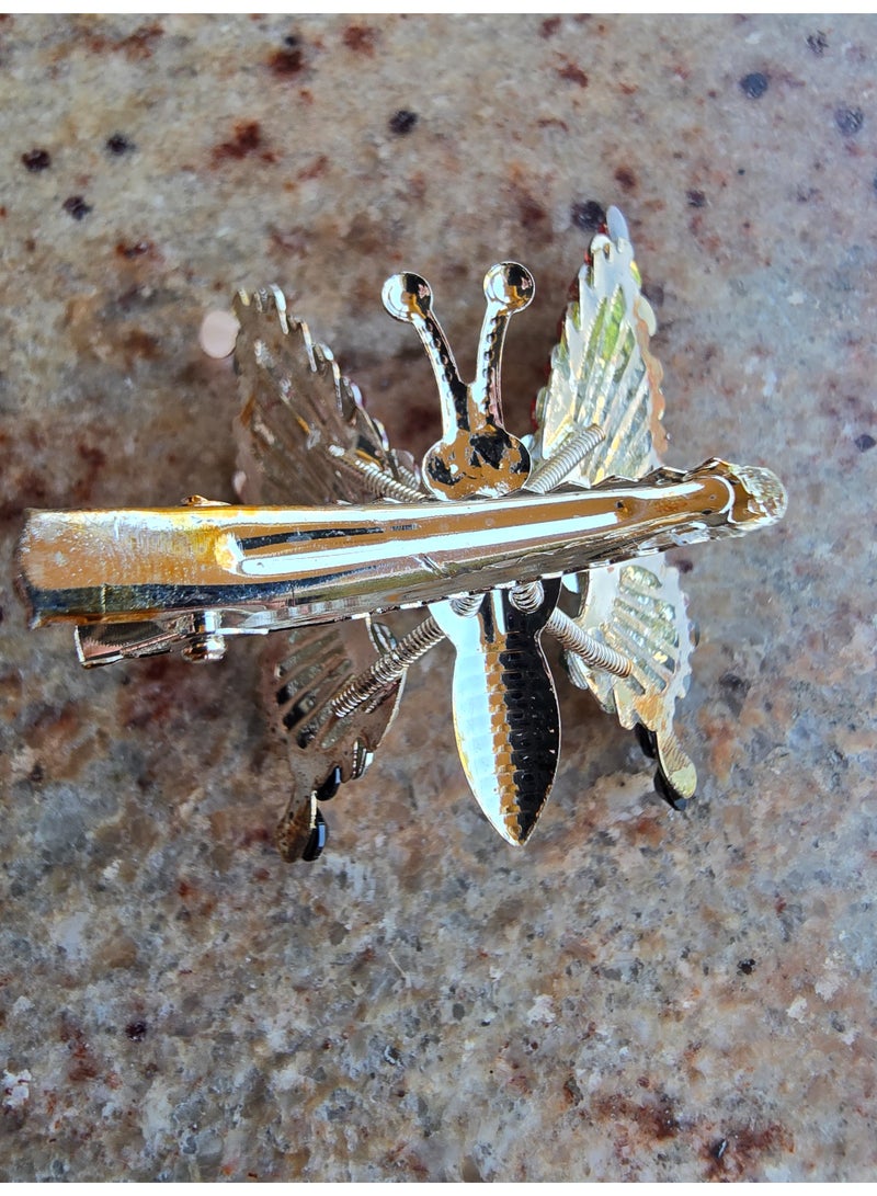 الزعابية مشبك شعر على شكل فراشة بعلم الإمارات العربية المتحدة - Image 4