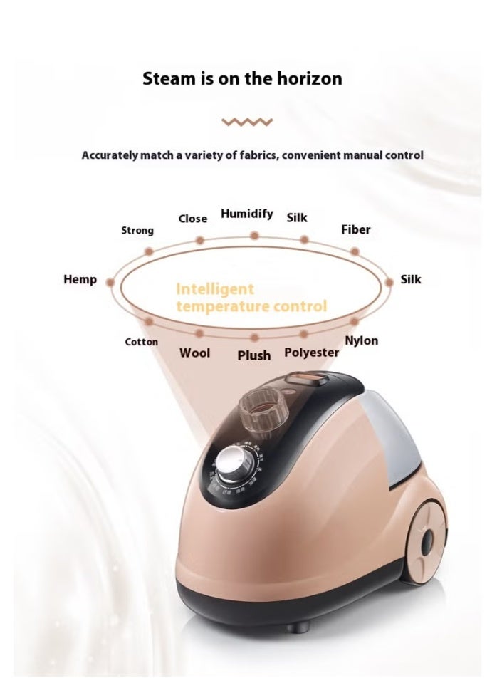 مكواة بخار مكوى بخار مع لوح كي، كوايه ملابس بخار قائمة بقدرة 2000 واط، 10 مستويات لضبط البخار، خزان مياه بسعة 2 لتر، بخار سريع في 26 ثانية - Image 3