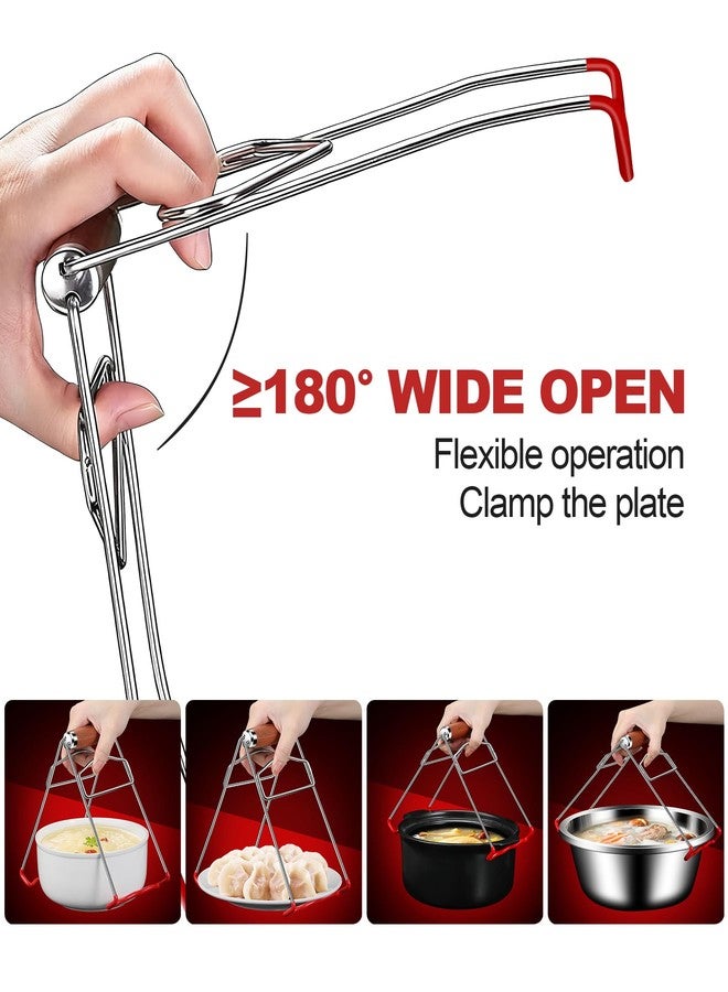 Ugotit Hot Plate Gripper, Stainless Steel Plate Lifter for Hot Plates - Image 3