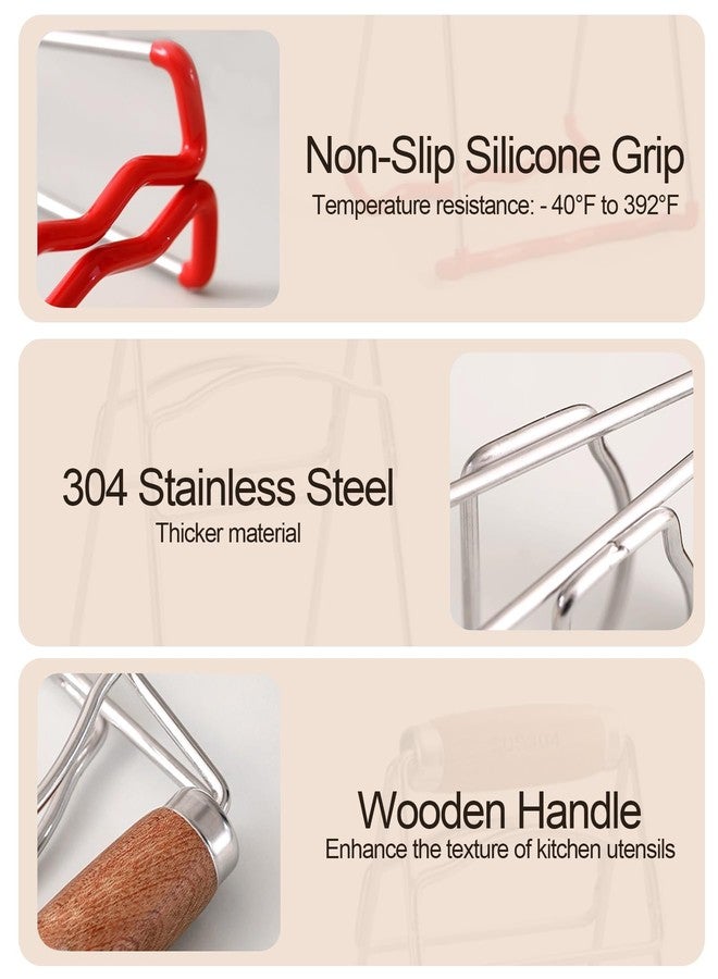 Ugotit Hot Plate Gripper, Stainless Steel Plate Lifter for Hot Plates - Image 4