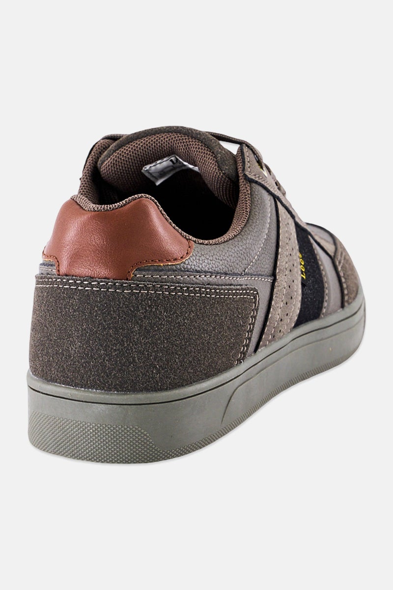 LEE Men Dean Lace Up Casual Shoes, Dark Grey - Image 3