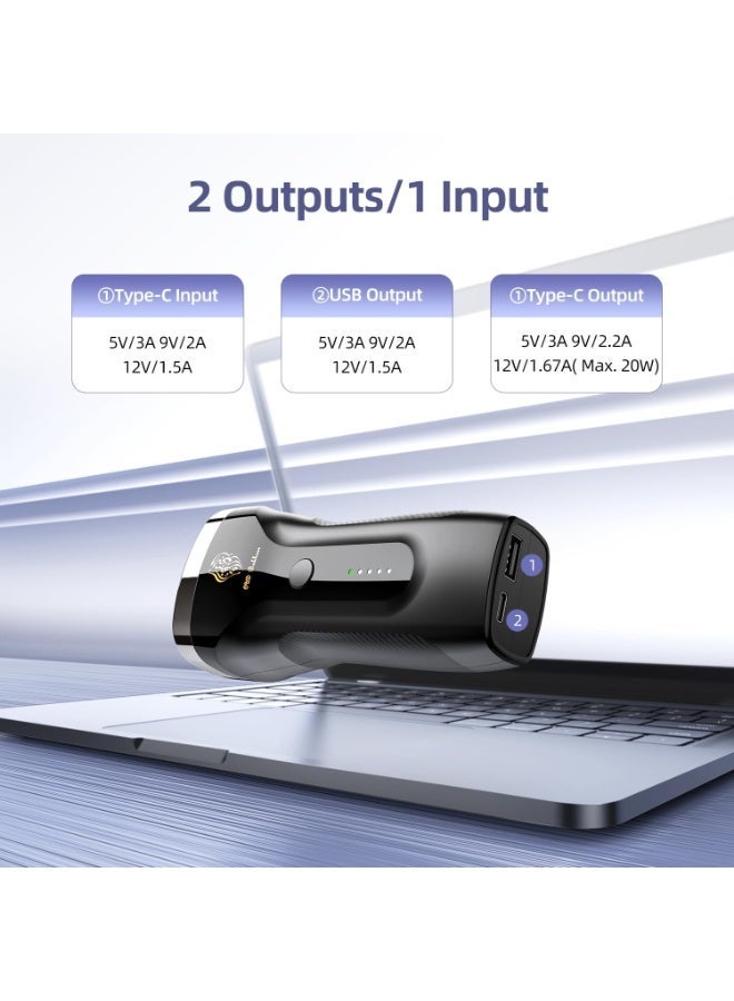 BlueFire Arabic Bakhoor Portable Incense Burner – Rechargeable USB Mini Electric Handheld Aroma Diffuser, Fast Heating, Smoke Turbine Fan, Power Bank Function, Elegant Muslim Home Décor, Perfect Ramadan & Eid Gift - Image 5