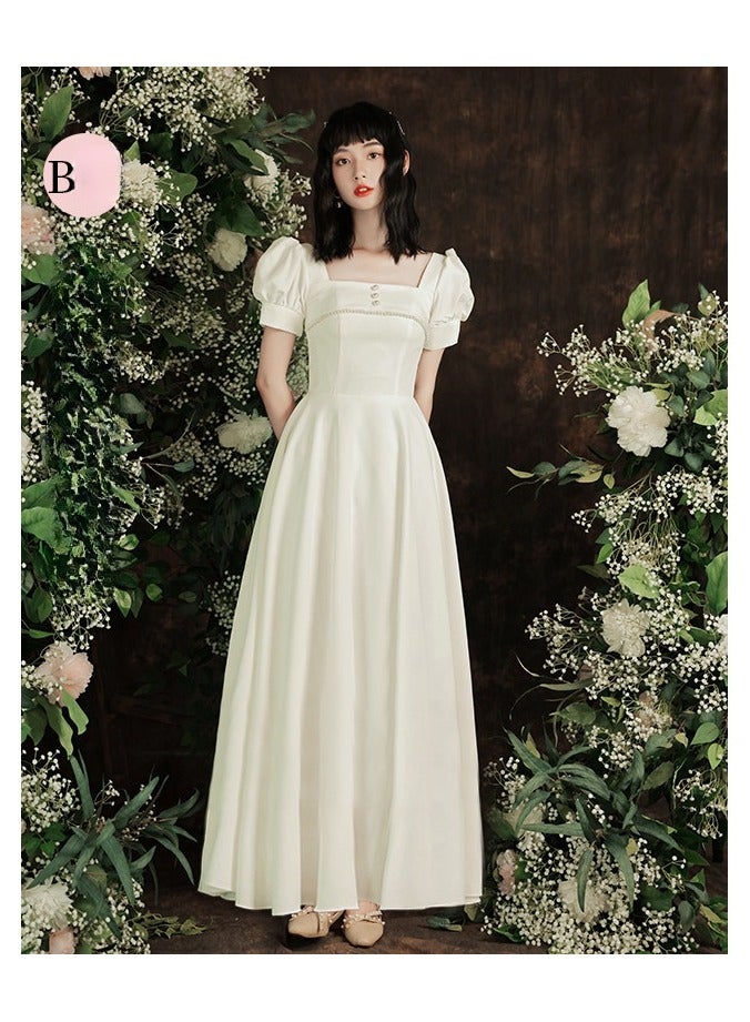 KUYING New Fashionable and Elegant Bridesmaid Dress  - Image 1