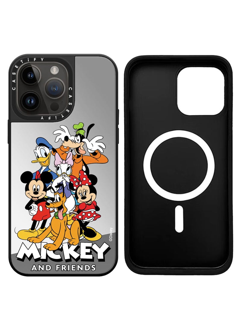 Casetify - Apple iPhone 15 Pro Max Case Disney Family Magnetic Adsorption Phone Cover - Mirror Face - Image 1