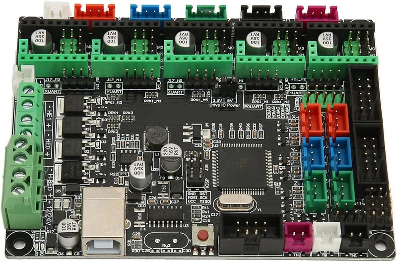 HighQuality L V2.1 Motherboard - 3D Printer Main Control Board for TMC2209 TMC2208 - Compatible with Various Stepper Drivers G Code File Format for Hobbyists and Professionals - Image 4