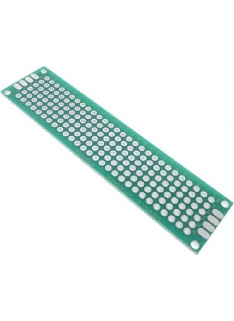 Wozlo - 2X8CM Proto Pcb Double Sided Pertenaks Prototype Experiment Board Perforated Plate Pertinaks - Image 1