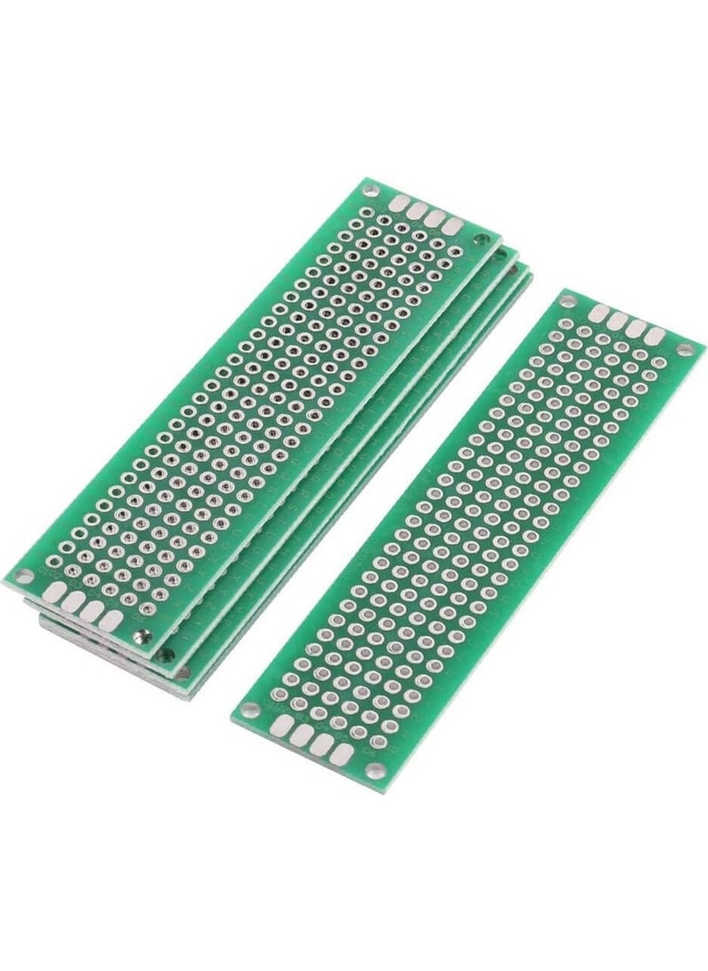 Wozlo - 2X8CM Proto Pcb Double Sided Pertenaks Prototype Experiment Board Perforated Plate Pertinaks - Image 1