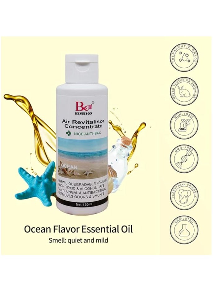 Generic Ocean 120ML - Beshion Air Revitalisor Concentrate Water-Soluble Drops For Humidifier  - Image 4