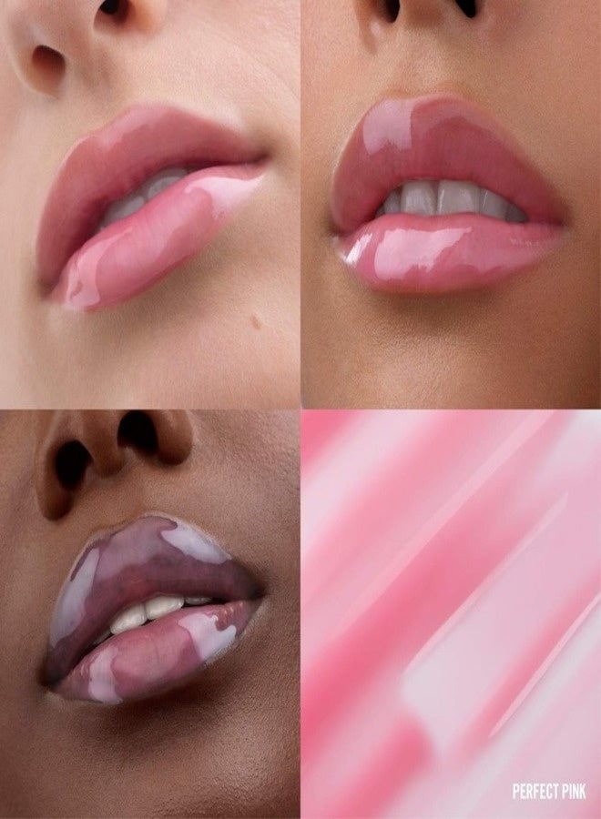MAKEUP BY MARIO Hydrating SuperShine™ Lip Gloss 5ml – Shade Perfect Pink – Nourishing, High-Shine, Non-Sticky, Comfortable Wear - Image 2