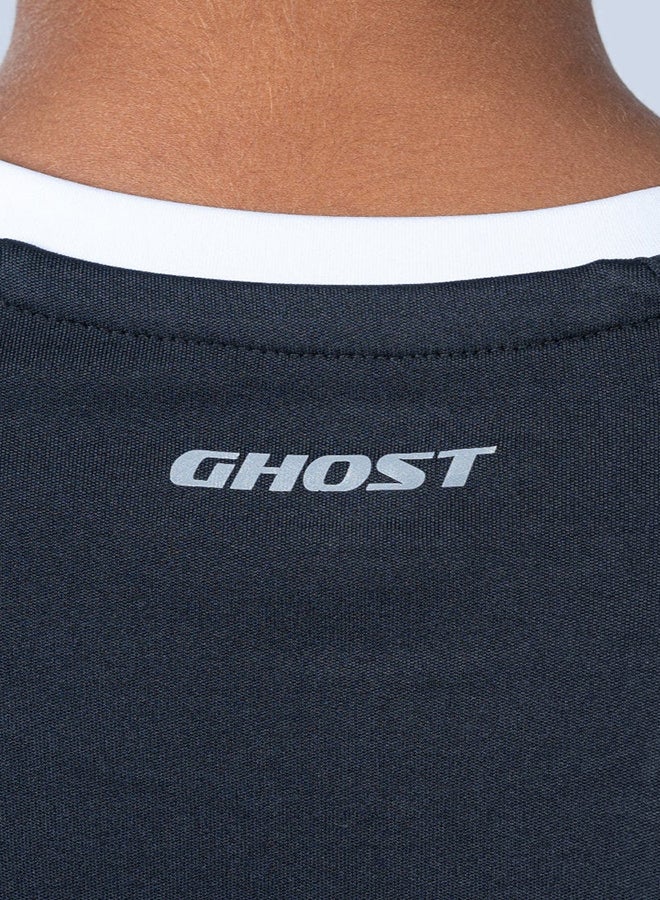 Ghost Essential Contrast Tee - Black - Image 3