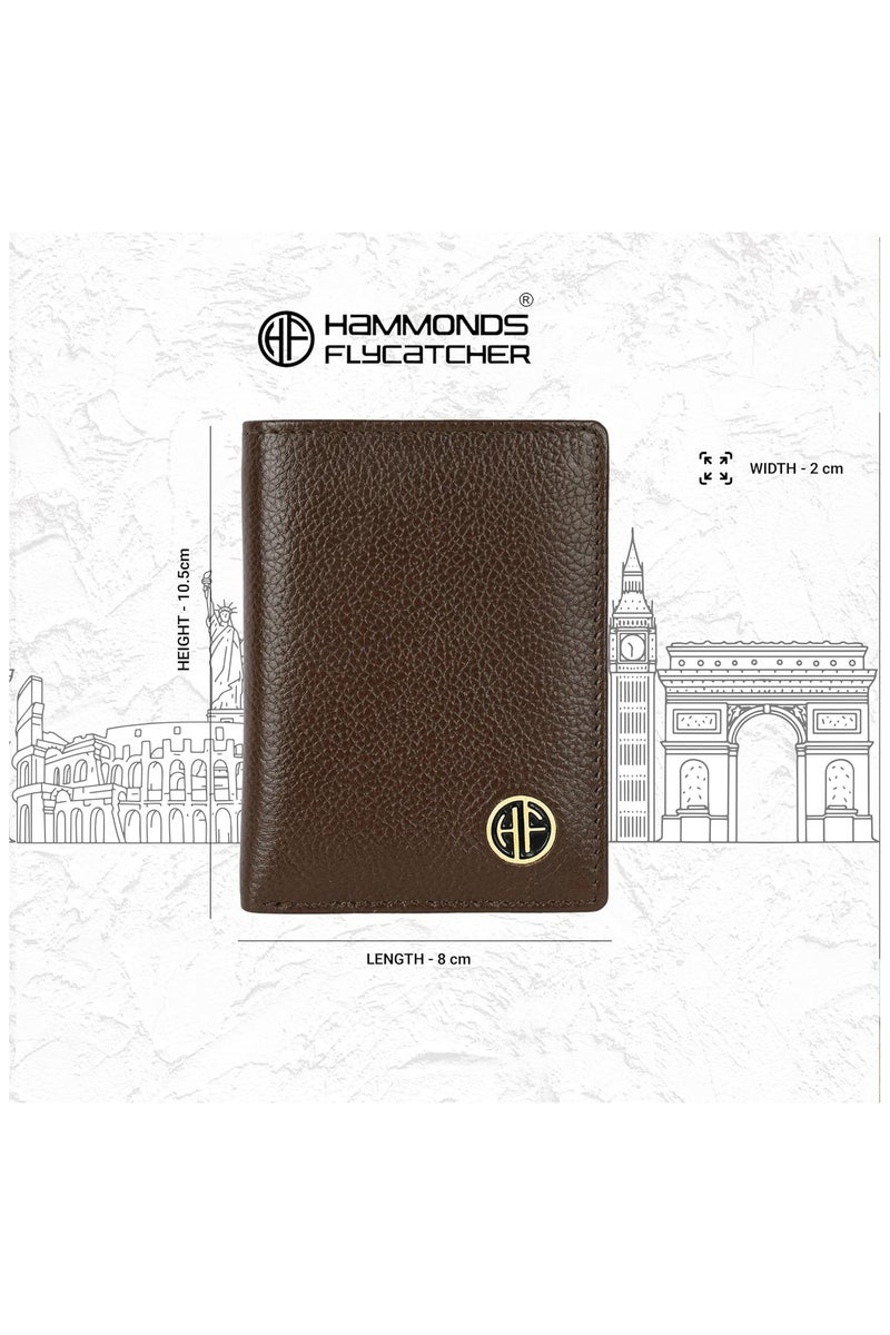 HAMMONDS FLYCATCHER Leather Unisex Card Holder,BRUSHWOOD  - Image 2