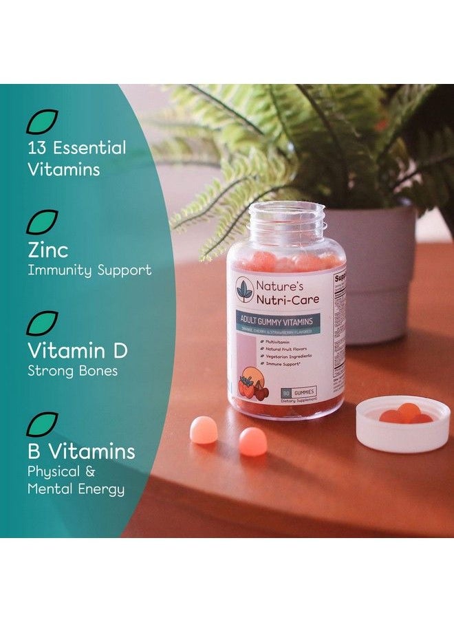Nature's Nutri-Care - Gummy Vitamins Multivitamins For Women Mens Multivitamin Gummies Chewable Vitamin For Adults Women’S & Men’S Multi Supplements Natural Vegetarian Gummy Made In Usa - Image 1