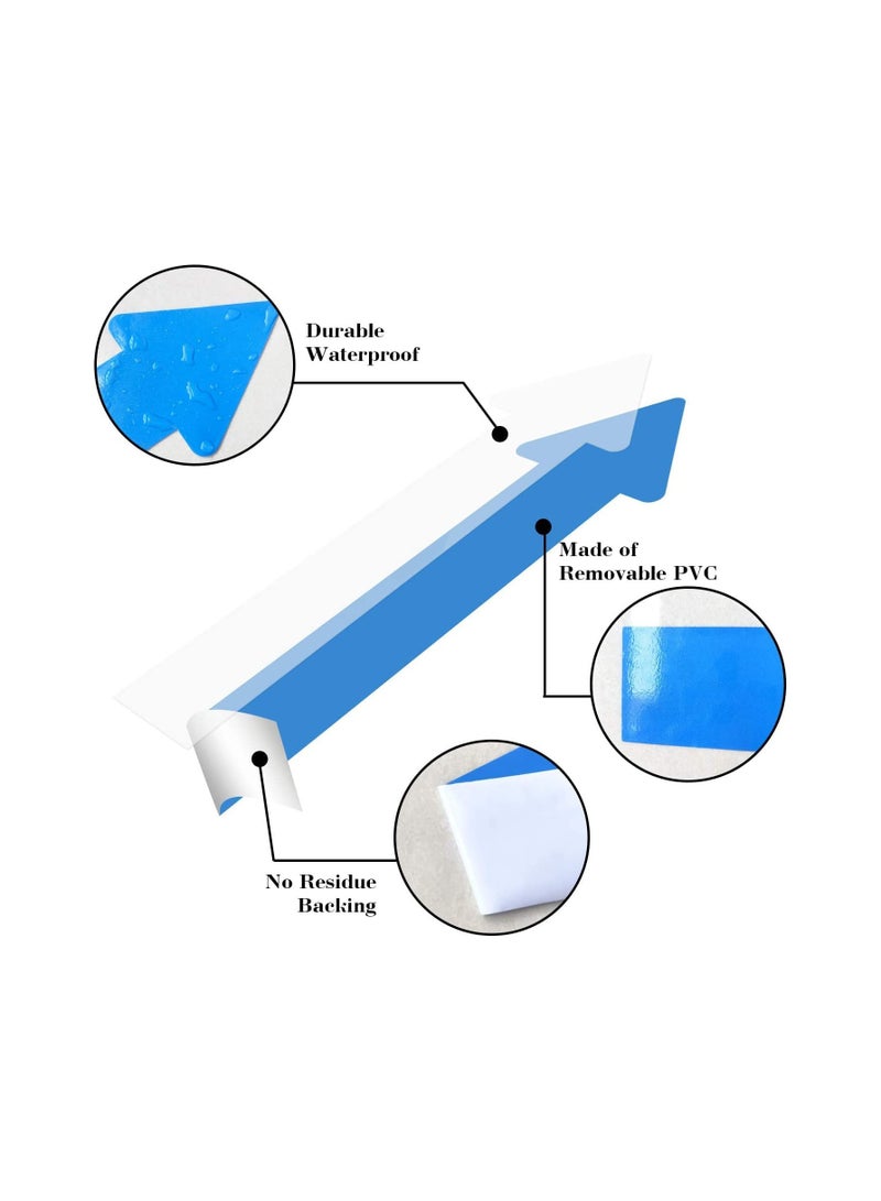 UP TO DATE Blue Arrows Stickers - Image 2