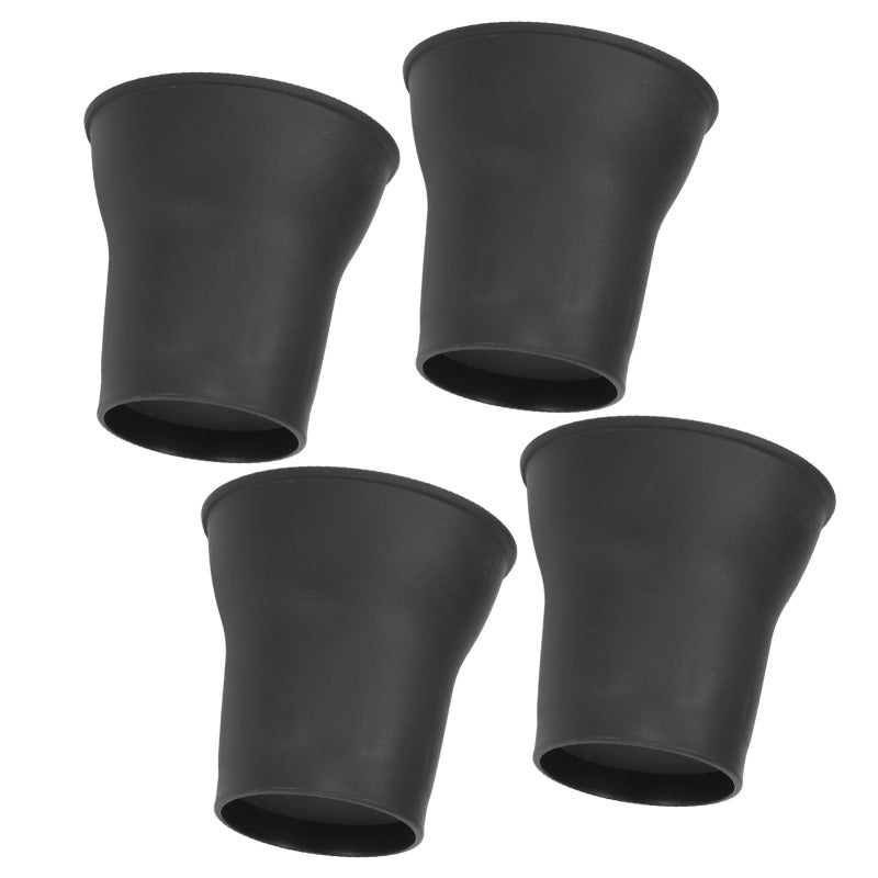 Bed Risers: 6 Inch Heavy Duty Upgraded Plastic With Antiskid EVA Pads - 2200 Lbs Load Capacity Space Saving Furniture Risers for Home Bedroom Living Room Under Bed Storage - Image 5