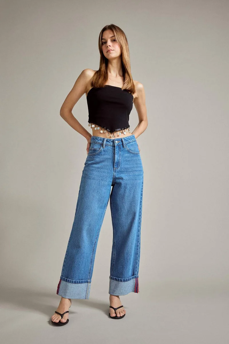 ديفاكتو Strapless Tank Top