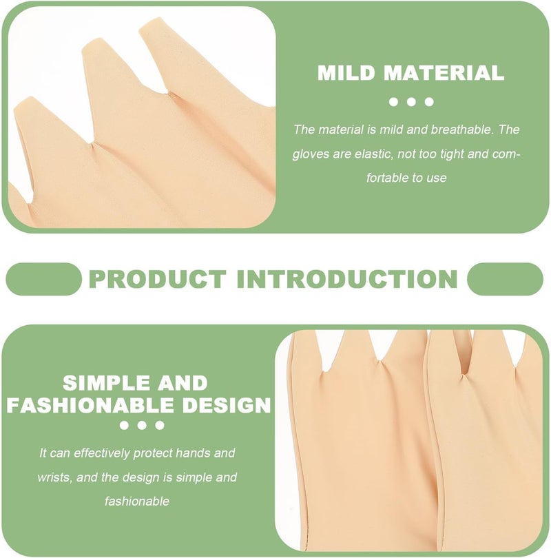 Heat resistant Arthritis Gloves Compression Fingerless Gloves 1 Pair Breathable Skin Color for Hand Swelling Relief and Carpal Tunnel Protection Durability boosted processed material Global mainstream design picks Easy daily handling design All-season available stock Carefully selected material Global upgraded practical design Reinforced edge Labor saving optimized design Tight fitted parts Multi-source stock guarantee Stable base Globally popular elegant design Hardened processed substance Pre-sale confirmed stock Durability enhanced Advanced compact design N/S/C nationwide deliver High precision lightweight material In-Kingdom stored commodity Long lifespan Post-order arranged dispatch Neat shape Set product combo compatible Custom sizing alternatives - Image 3