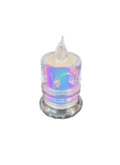 Spaceshoop Led Rainbow Colored Candle | SmokeLess Candle | Led Candle for Diwali and Home Decor | Electric Candel |Decorative Candle | Led Candle  - Image 1