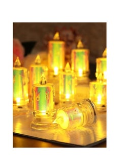 Spaceshoop Led Rainbow Colored Candle | SmokeLess Candle | Led Candle for Diwali and Home Decor | Electric Candel |Decorative Candle | Led Candle  - Image 2