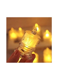 Spaceshoop Led Rainbow Colored Candle | SmokeLess Candle | Led Candle for Diwali and Home Decor | Electric Candel |Decorative Candle | Led Candle  - Image 3
