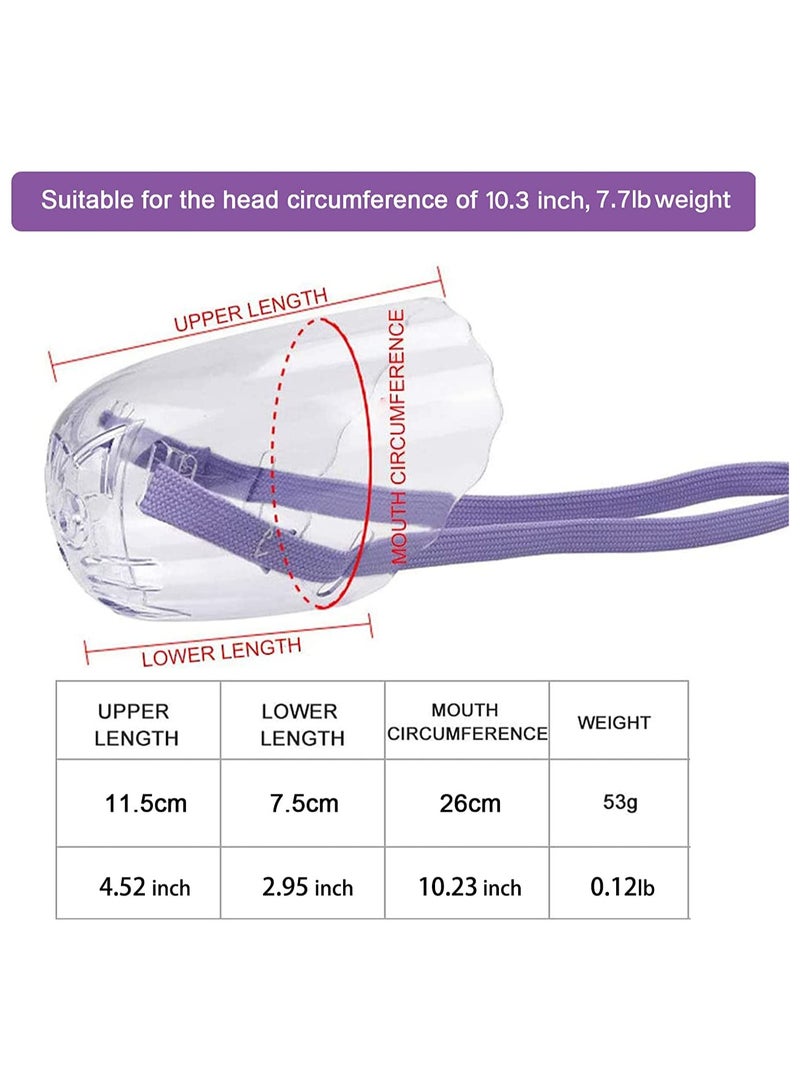 Cat Muzzle for Grooming Cat Mouth Cover Set with Adjustable Hood Breathable Anti Bite Air Muzzles Claw Covers for Grooming Silicone Anti-Scratch Boots Cat Paw Protector for Bathing - Image 5