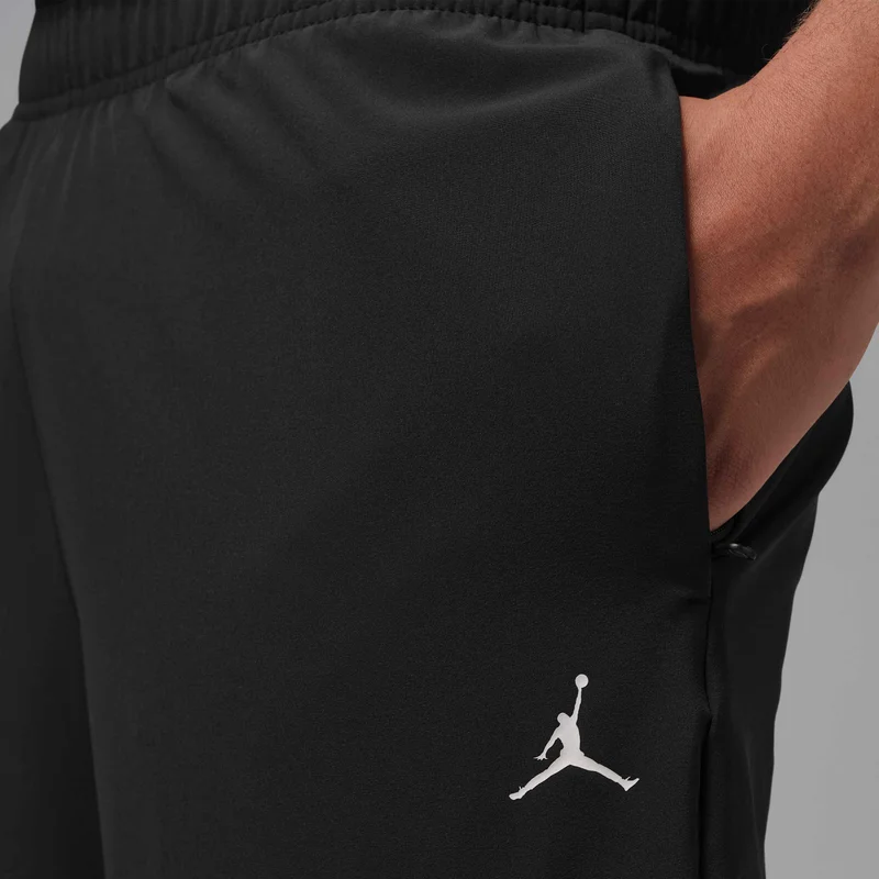 Jordan Black Men's Sport Essentials Dri-FIT Woven Pants for Men | Best Price UAE