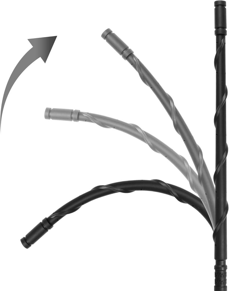 VOFONO 13 Inch Antenna for Jeep Wrangler JK JL Gladiator JT 2007-2024 - Spiral Flex Rubber Replacement - Image 5