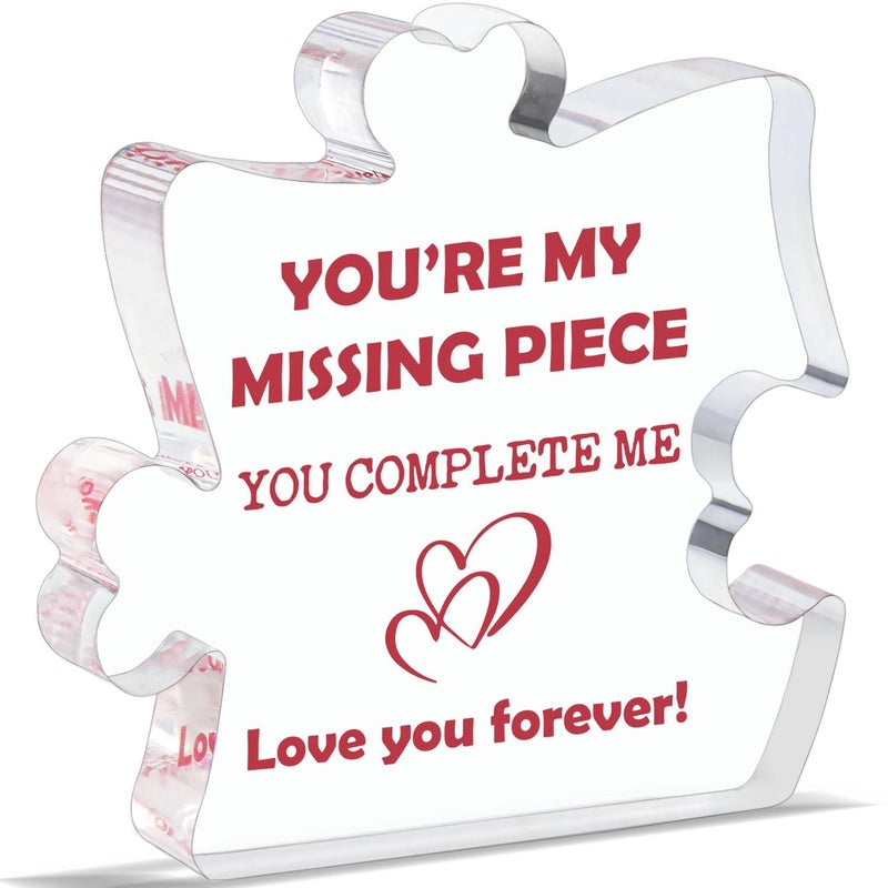 BdayPtion I Love You Gifts for Women  I Love You Gifts for Her Birthday Anniversary Valentine's Wedding Gift for Wife Girlfriend Sister Bestie Bff  Acrylic Decoration Sign/Plaque  - Image 1