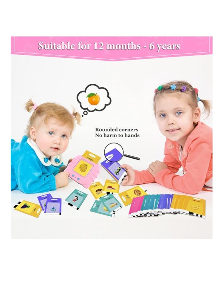 Arabic And English Speaking Flash Cards For Toddlers 1-6 Years, Preschool Educational Toys 224 Words, Audio Flash Cards, Speech Therapy Toys For Autism, Gifts For Boys And Girls 1-5 Years - Arabic And English - Image 3